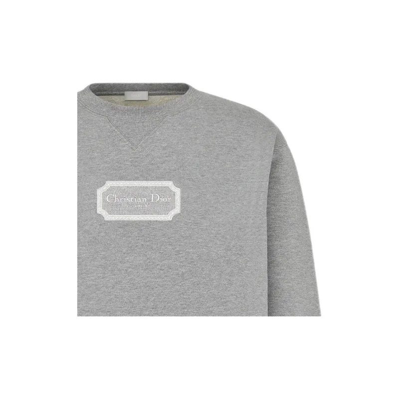 DIOR Sweatshirts Men Gray-6
