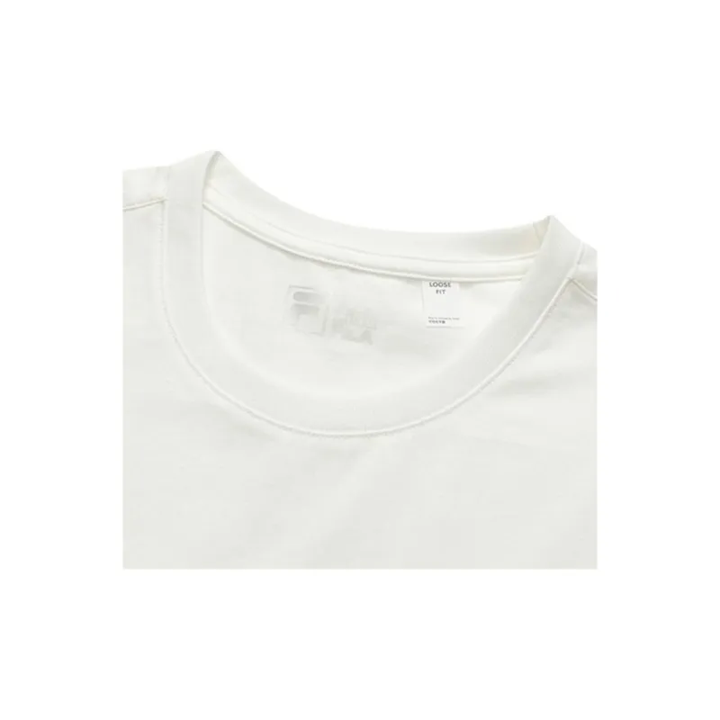 FILA T Shirts Unisex Snow-3