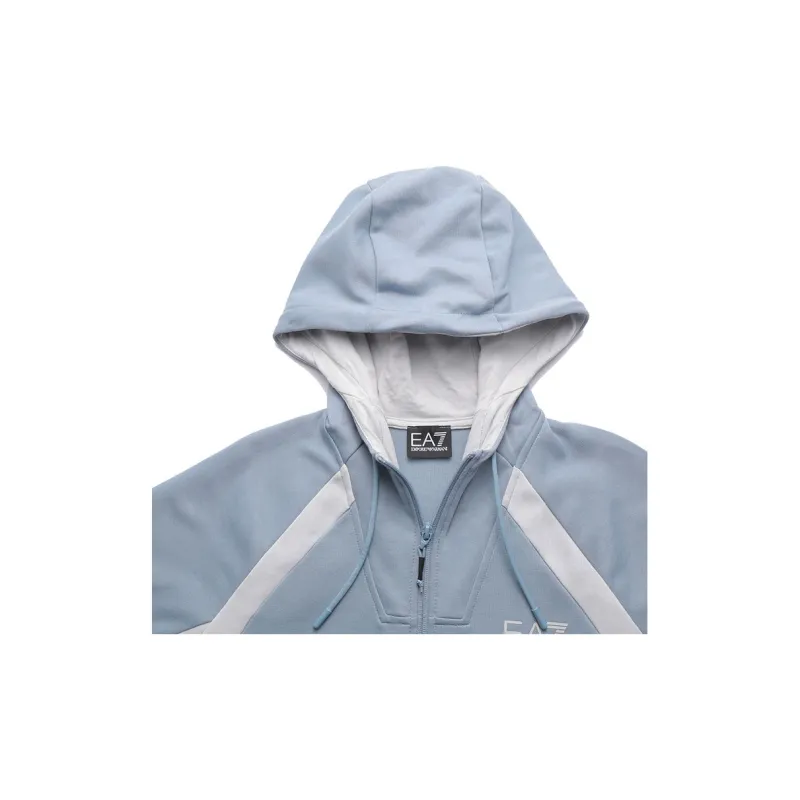 EMPORIO ARMANI EA7 SS23 Jackets & Coats Men's Light Blue-4
