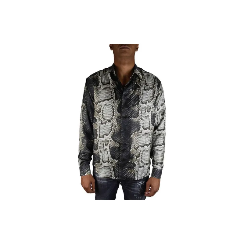 Roberto Cavalli Shirt Men's Black-1