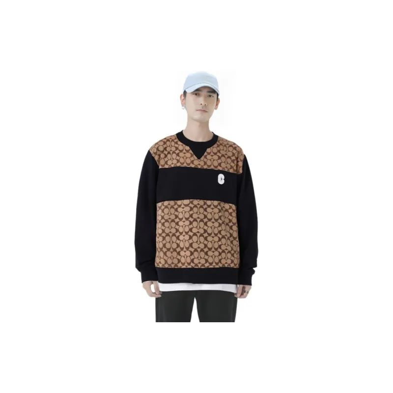 COACH SS22 Sweatshirt Men's Khaki-4