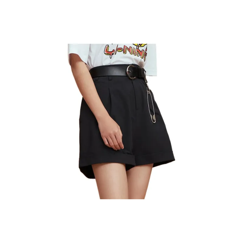 LiNing x Disney Sports Shorts Unisex Black-4