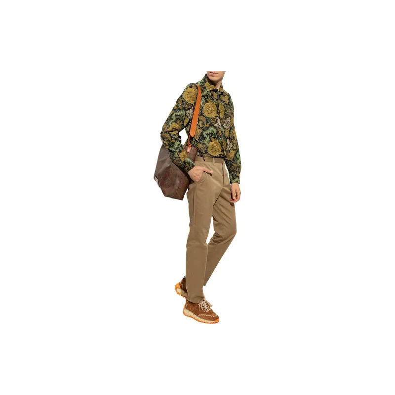 ETRO Box Pleated Tailored Chinos-2
