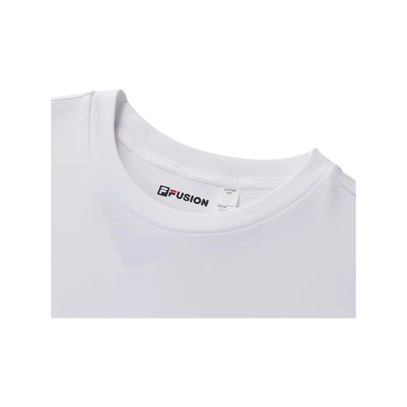 FILA FUSION T Shirts Men Standard White-3