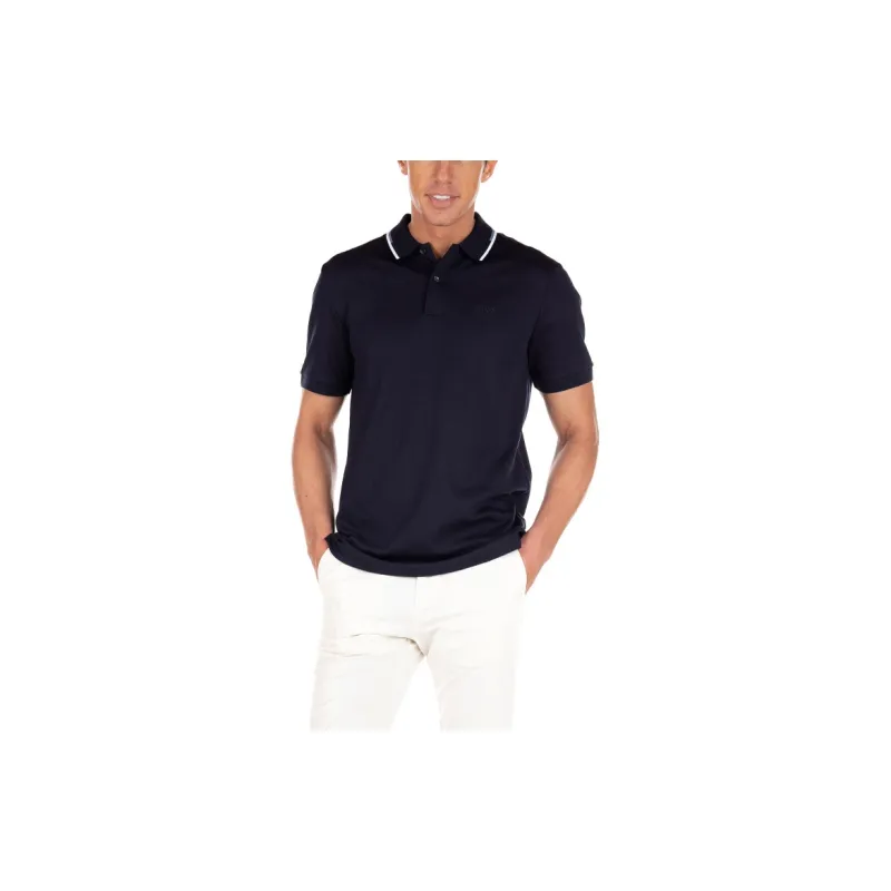 HUGO BOSS Polo Shirts Men Dark Blue-2