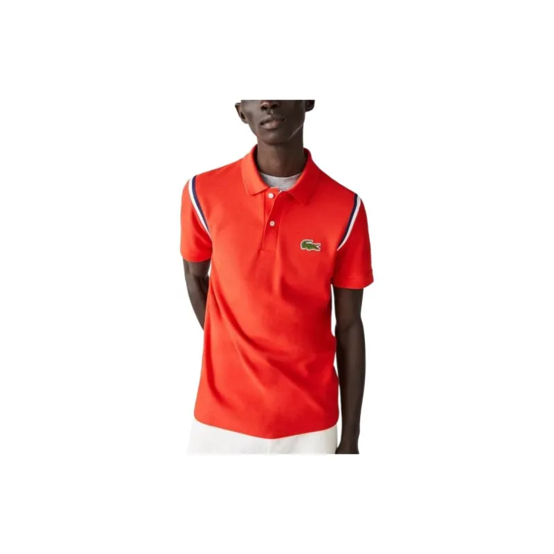 LACOSTE Polo Shirts Men Red-1