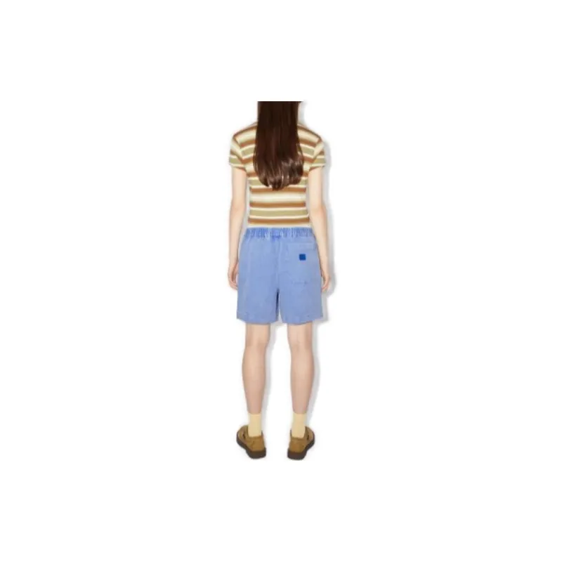 Acne Studios SS23 Denim Shorts Unisex Electric Blue-3