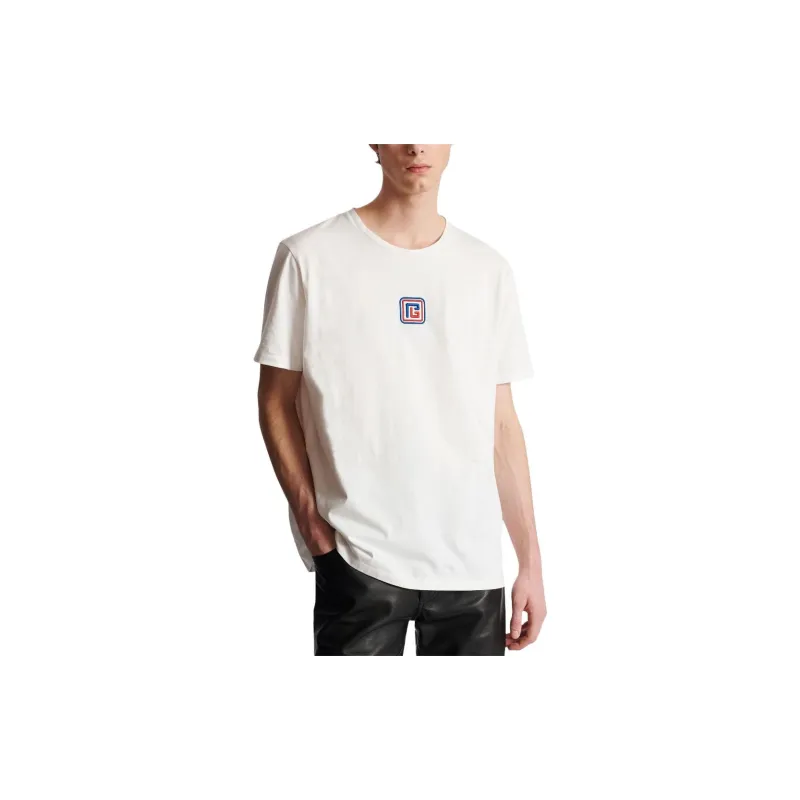 BALMAIN Pb Crew neck T shirt-2