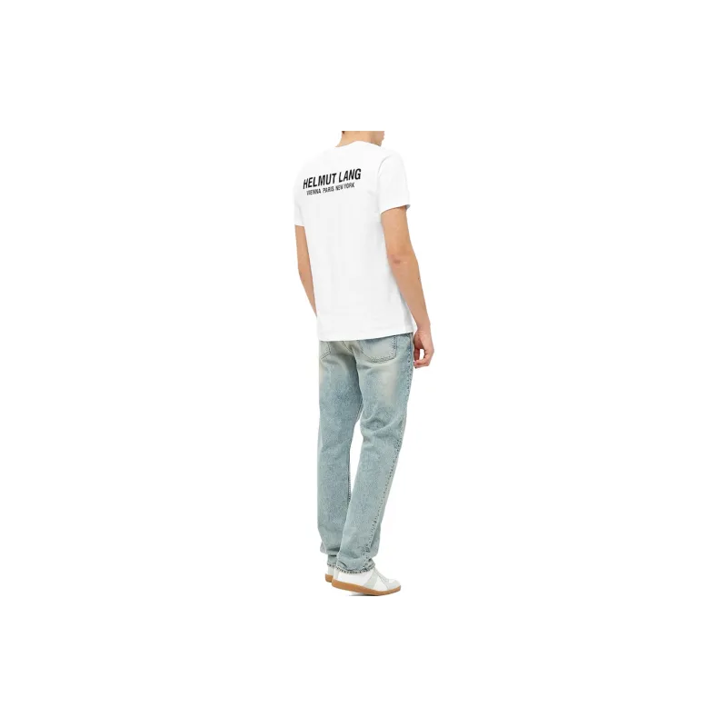 Helmut Lang T-Shirts Men White-2