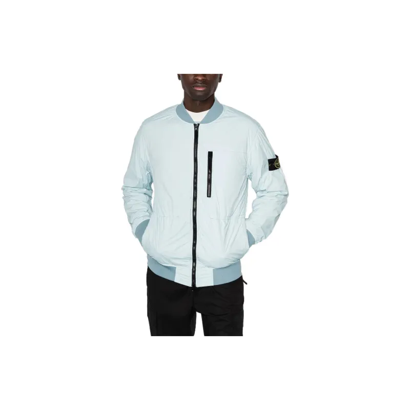 STONE ISLAND Jackets Men Mint Green-1