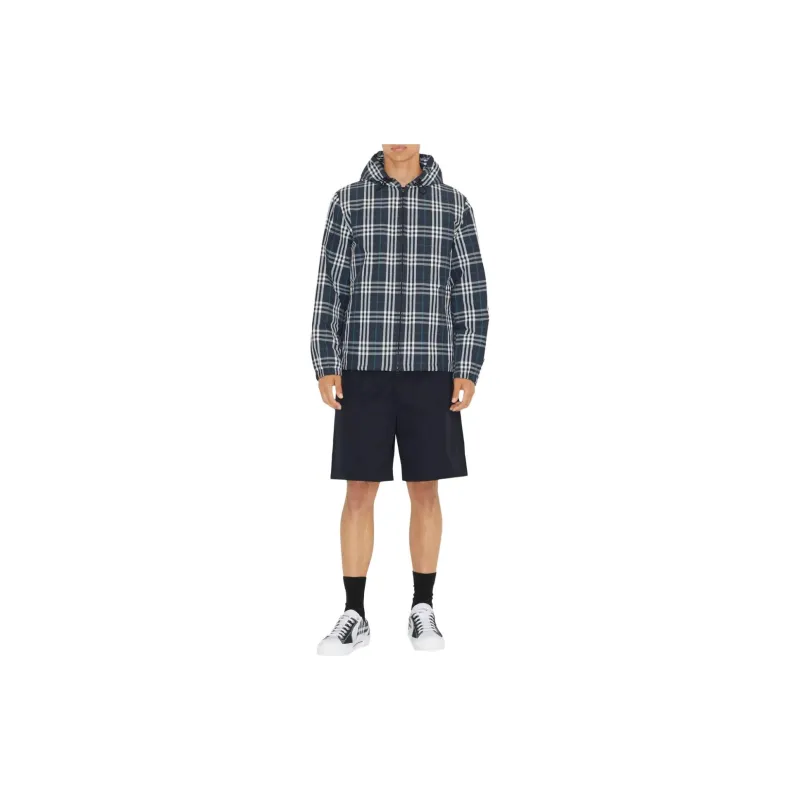 Burberry Cargo Shorts Men Navy-1