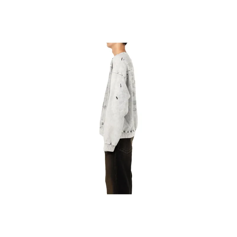 Maison Mihara Yasuhiro Bleached Sweatshirt-4