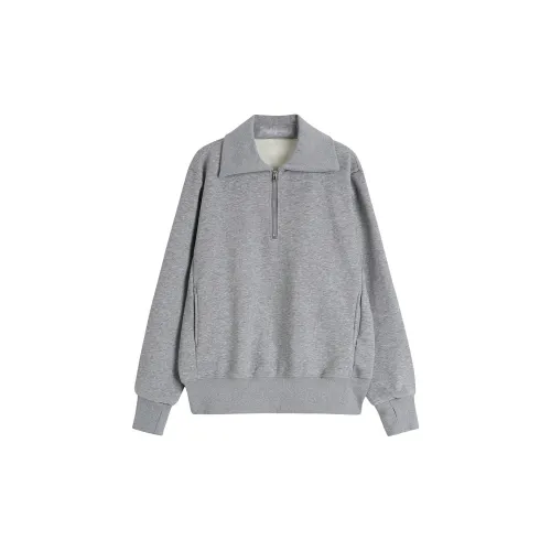 Nooidea Official Sweatshirts Women's Gray Fleece-Lined