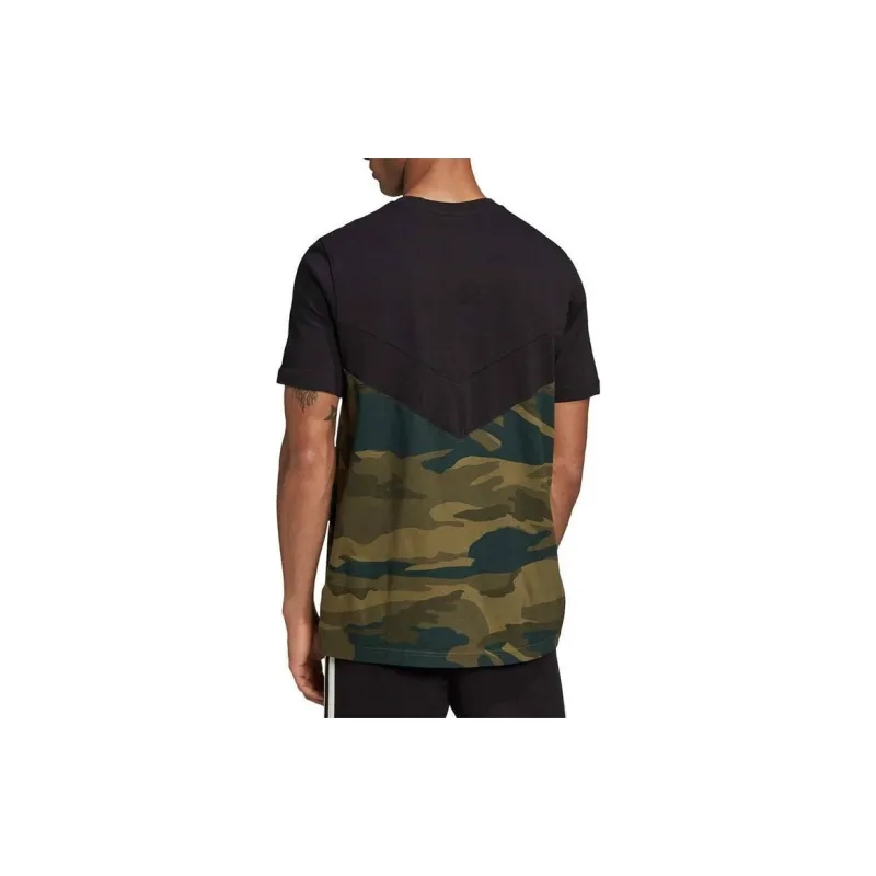 Adidas Originals Camouflage T Shirt Men's Black/Multicolor-3
