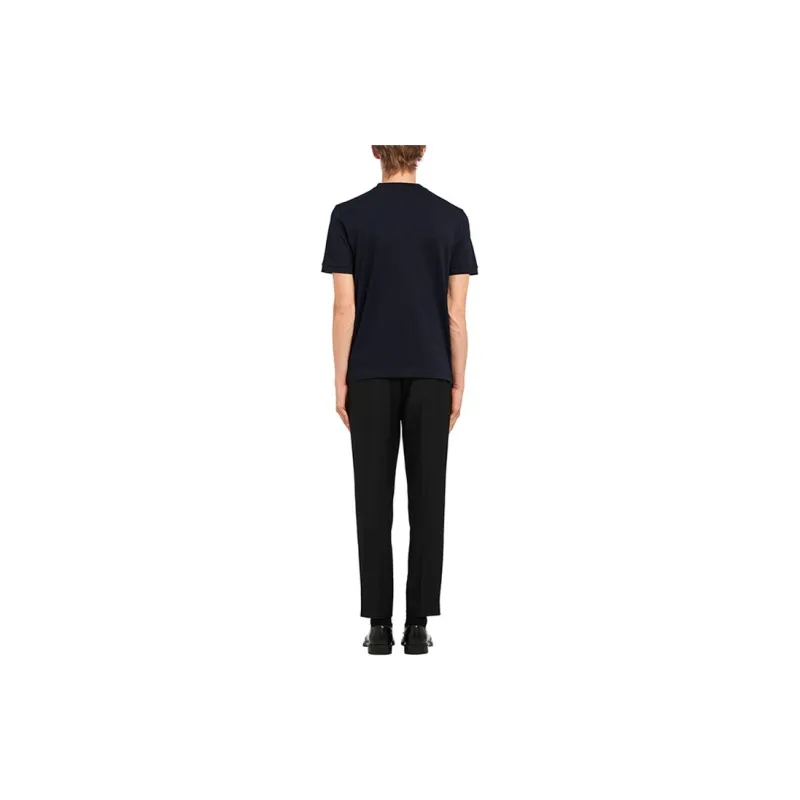 PRADA T Shirts Men Dark Blue-4