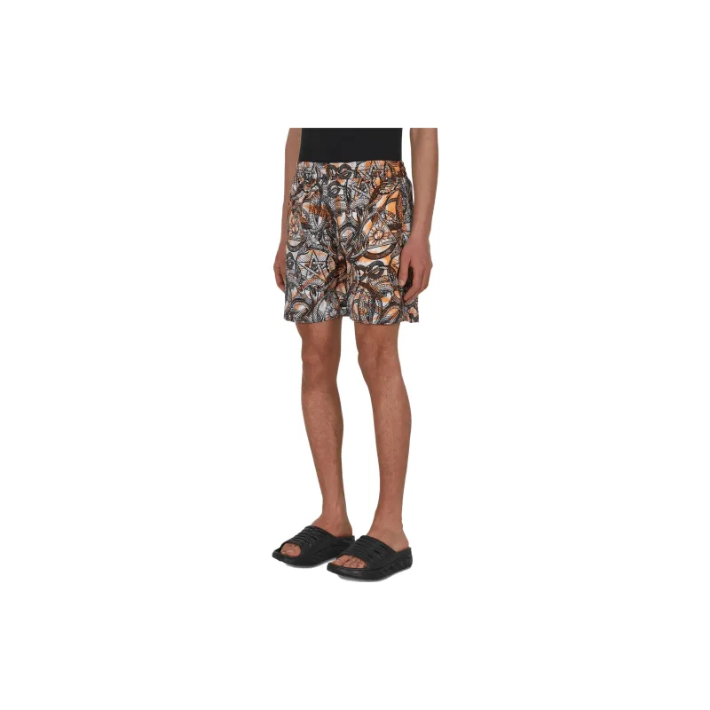 Aries All Over Graphic Printed Shorts-2