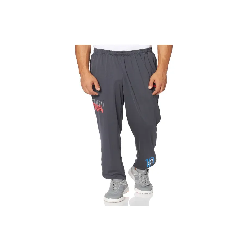 PUMA X NEYMAR JR Knitted Sweatpants Men Ebony Wood-4