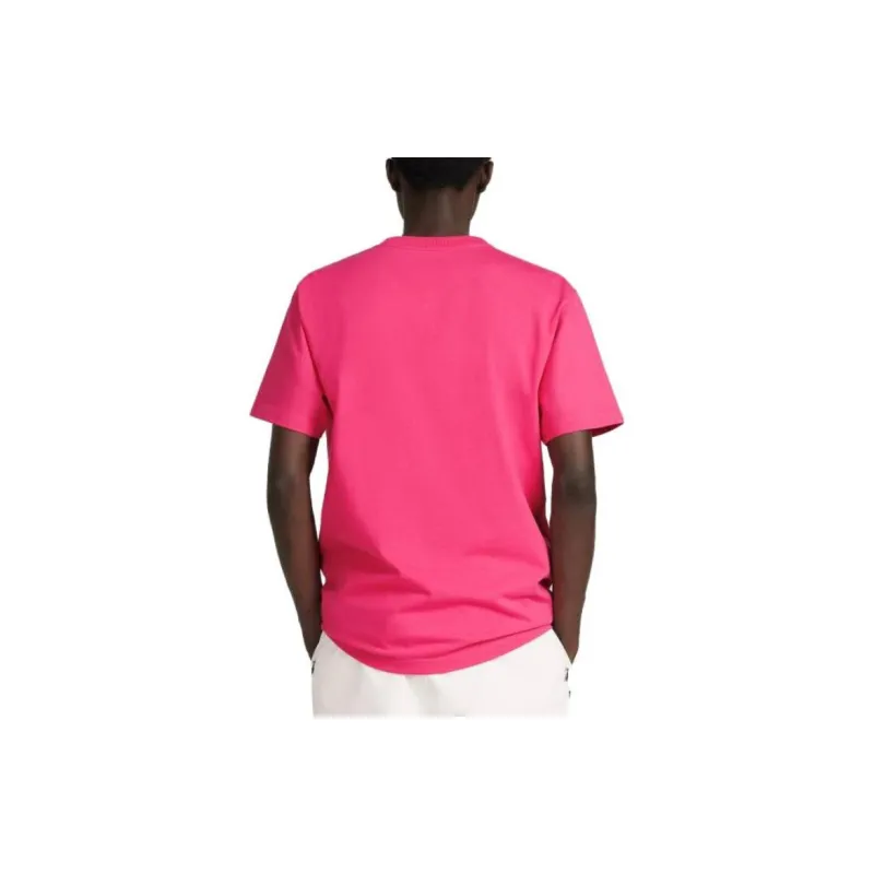 DIOR Logo Print Casual Short Sleeved T Shirt T Shirt Unisex Pink-2