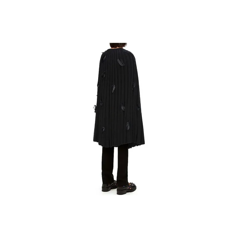 LOEWE X Howl's Moving Castle Cloaks Unisex Black-3