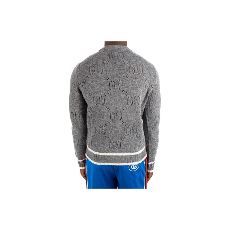 GUCCI Sweaters Men Gray-3