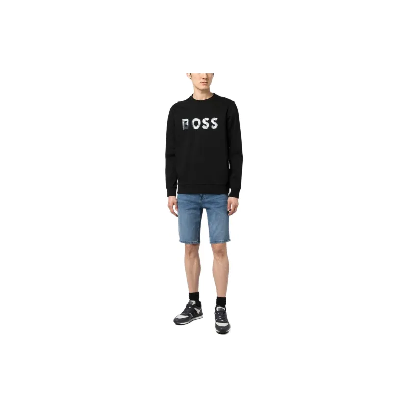 HUGO BOSS Sweatshirt Men's Pure Black-2