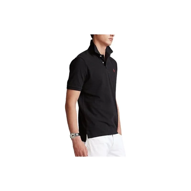 Polo Ralph Lauren Embroidered logo Detail Polo Shirt-4