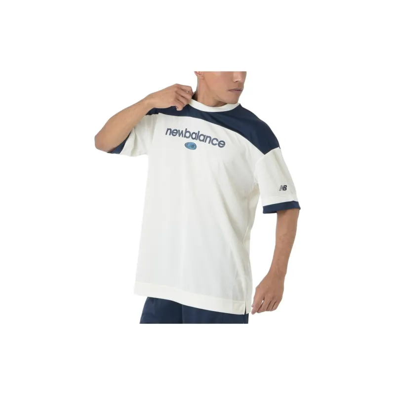 New Balance T Shirt Unisex Sea Salt-4