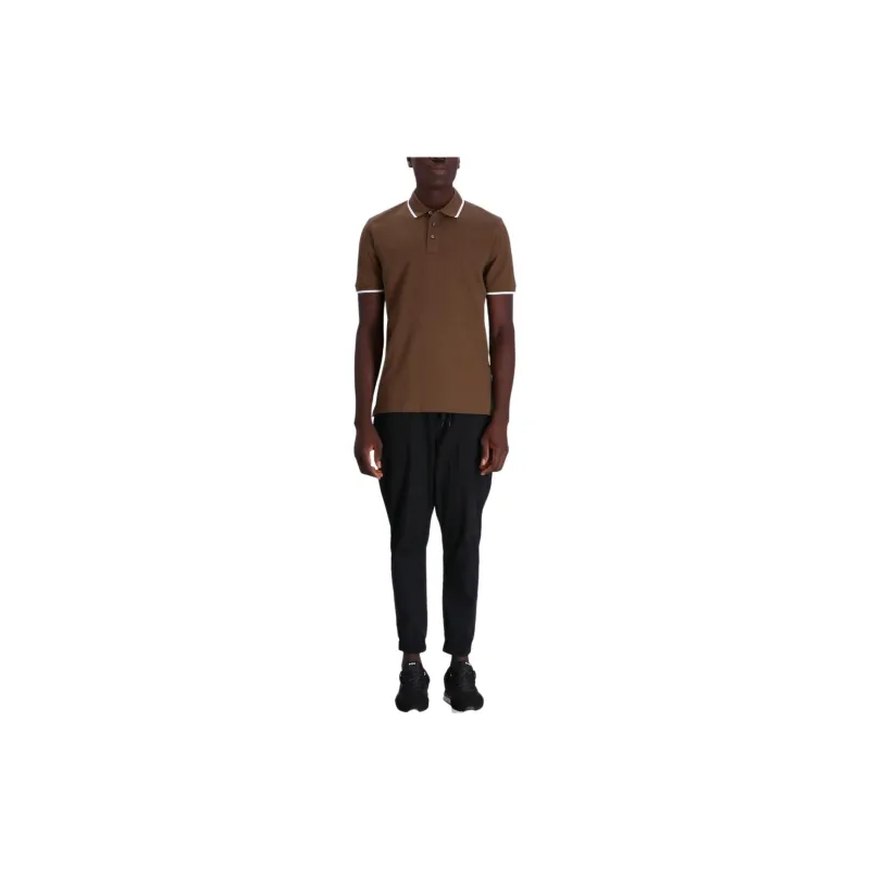 HUGO BOSS Polo Shirts Men Brown-1