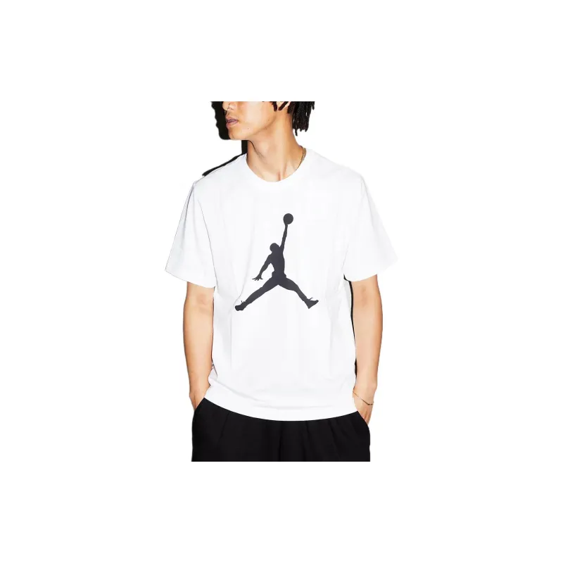 Jordan T Shirts Men White-3