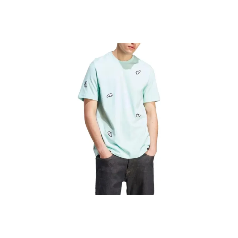 Adidas Originals Undeniable T Shirts Men Blue-2