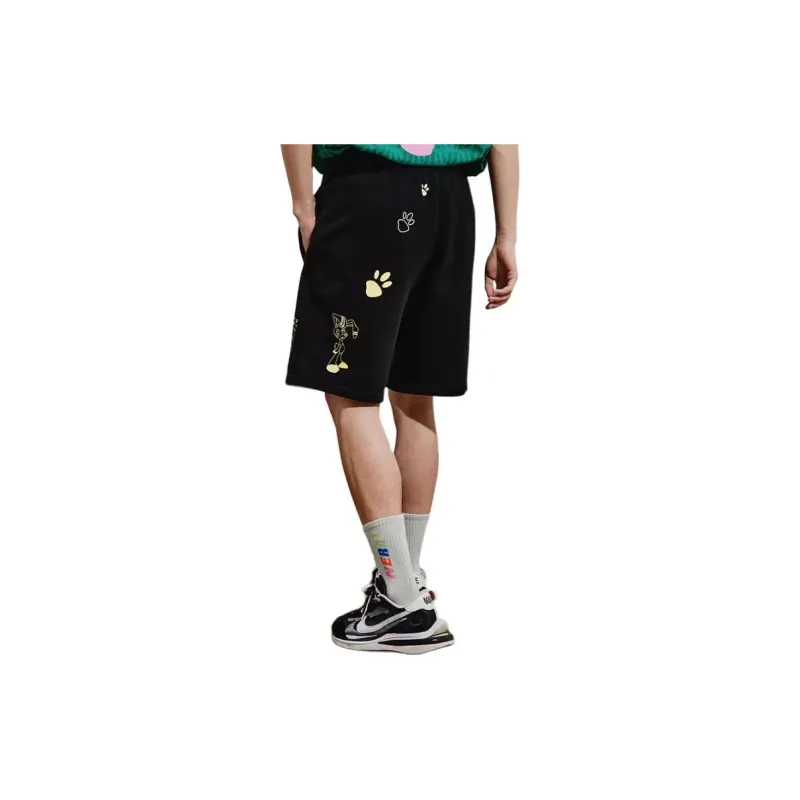 Nerdy Sports Shorts Unisex Black-4