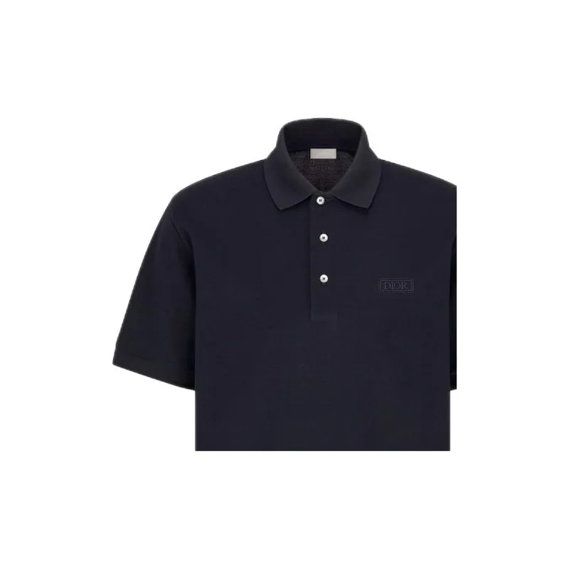 DIOR Icon Polo Shirt Men's Black-4