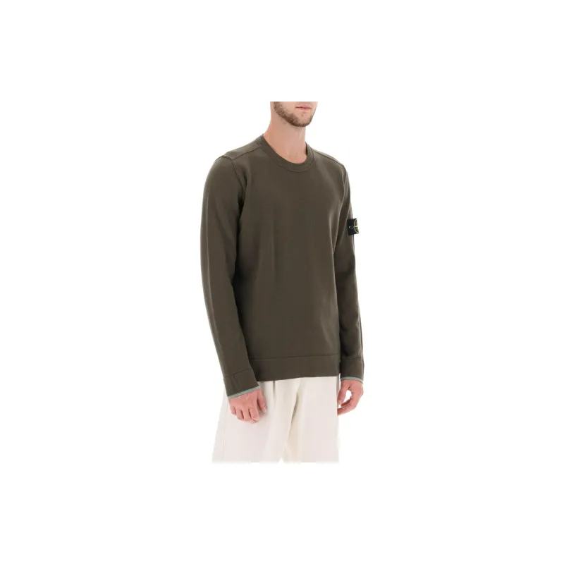 STONE ISLAND Sweatshirts Men Brown-4