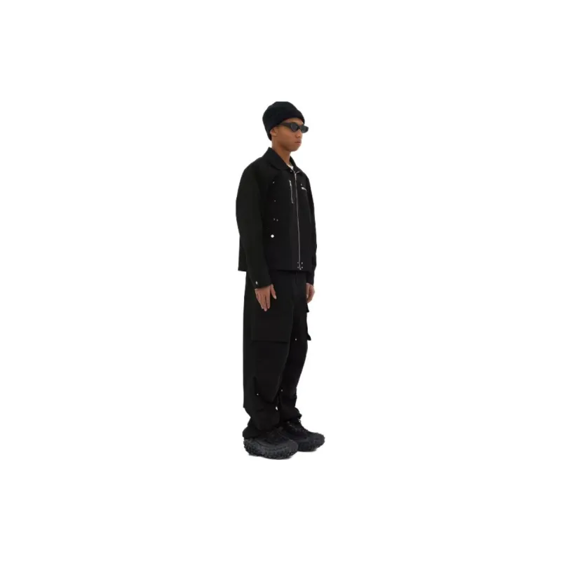 HARSH AND CRUEL Jackets Unisex Black-7