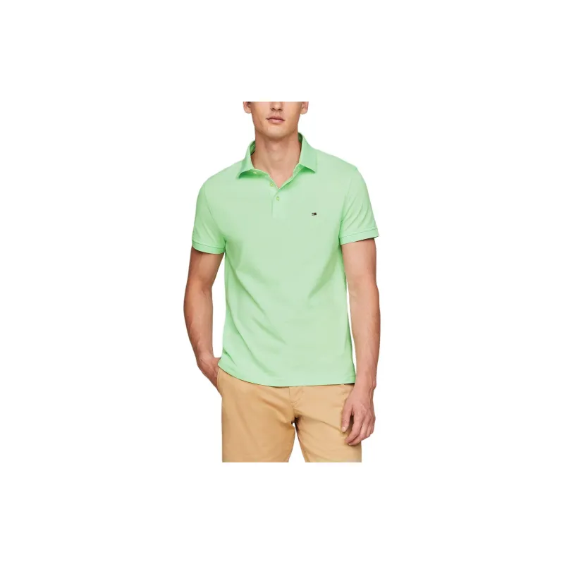 Tommy Hilfiger Polo Shirt Men's Green-3