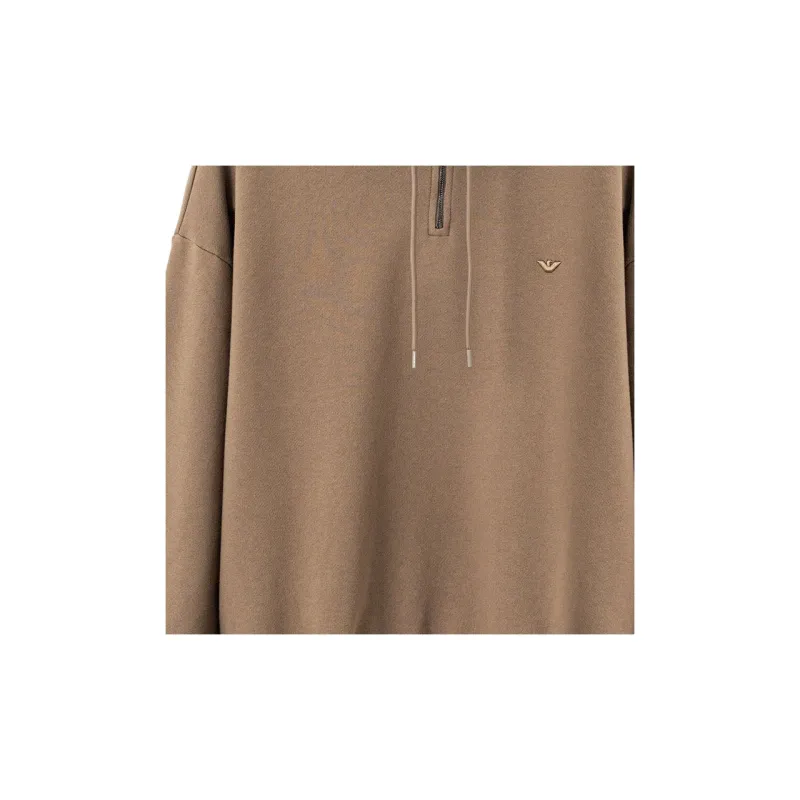 EMPORIO ARMANI FW23 Sweatshirt Men's Khaki-3