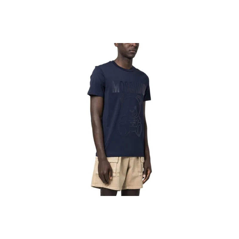 MOSCHINO T Shirts Men Blue-2