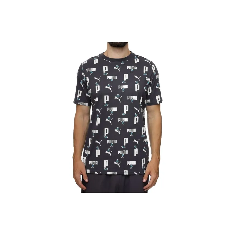 PUMA x THE SMURFS T Shirt Men's Black-2