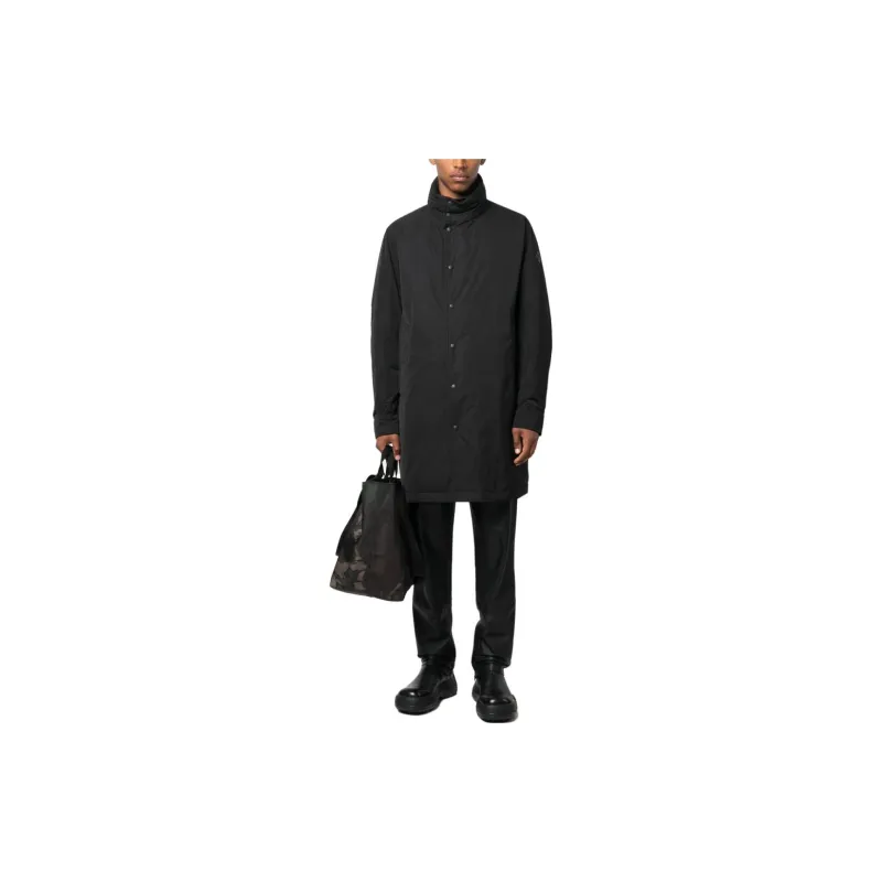 Moncler Coats Men Black-1