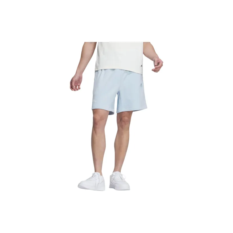 Adidas HEAVY FRENCH TERRY SHORTS Casual Shorts Men's Light Blue-3