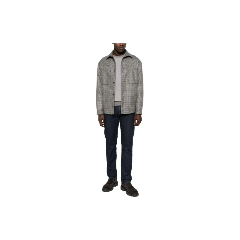 Canali Tweed Shirt Jacket-1