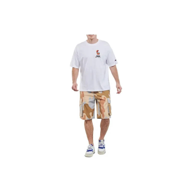 Champion T Shirts Men White-1