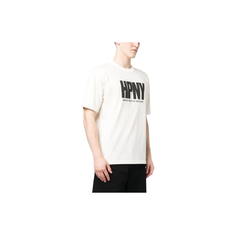 HERON PRESTON Logo Printed Crewneck T-Shirt-2
