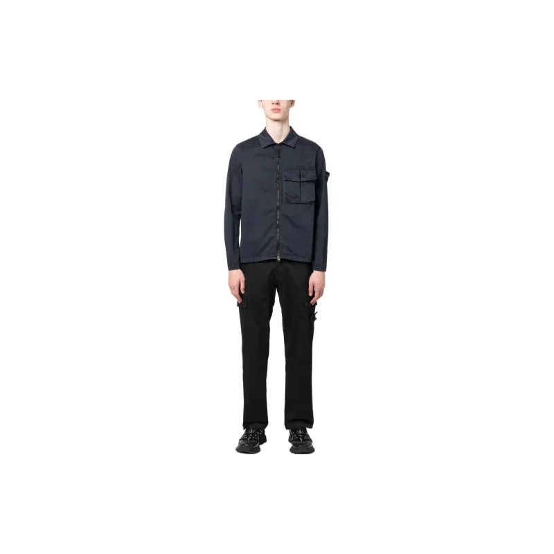 STONE ISLAND Jacket Men's Midnight Blue-1