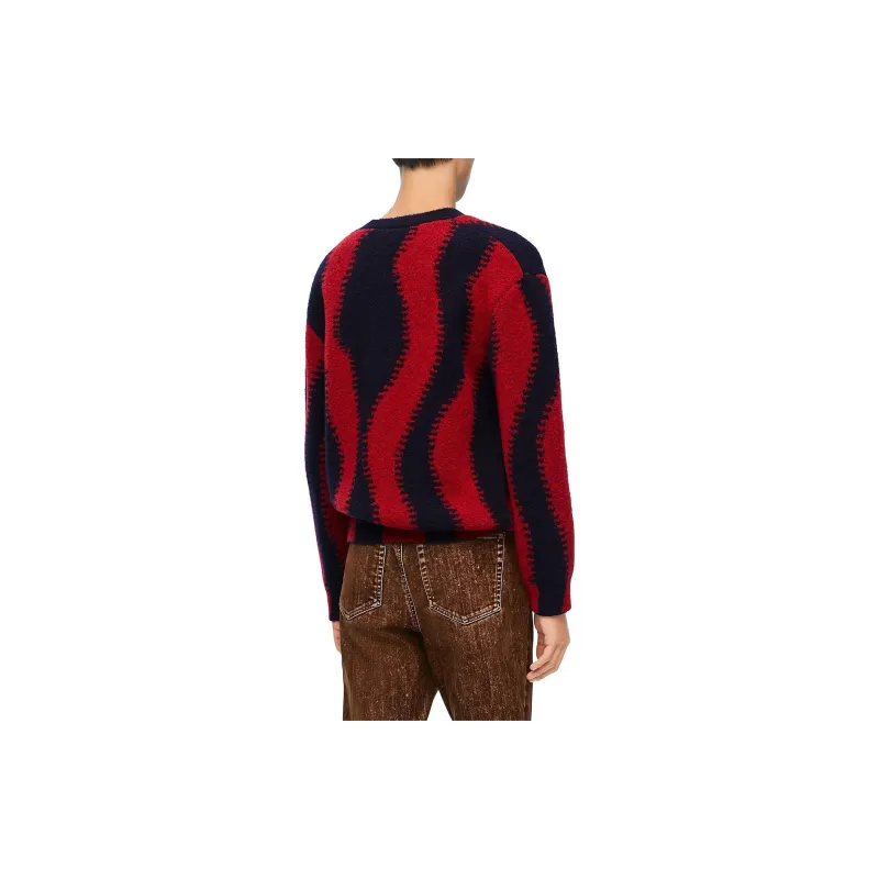 LOEWE Knitwear Men Red Blue-3