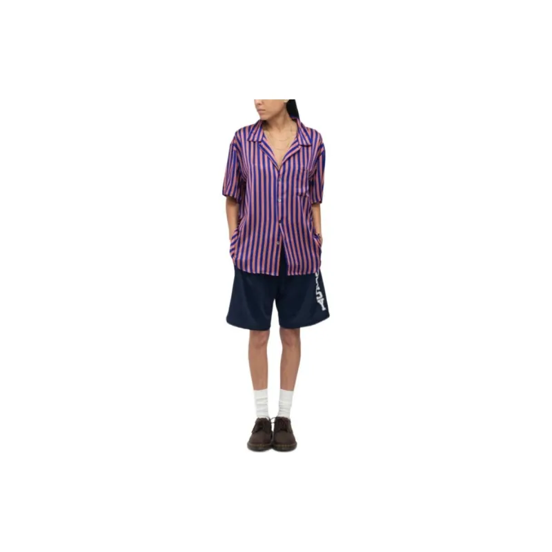 Stussy Striped Silk Shirt - POIZON