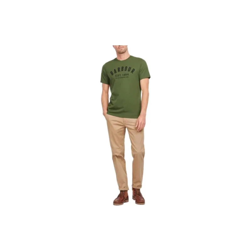 BARBOUR T Shirts Men Olive-1