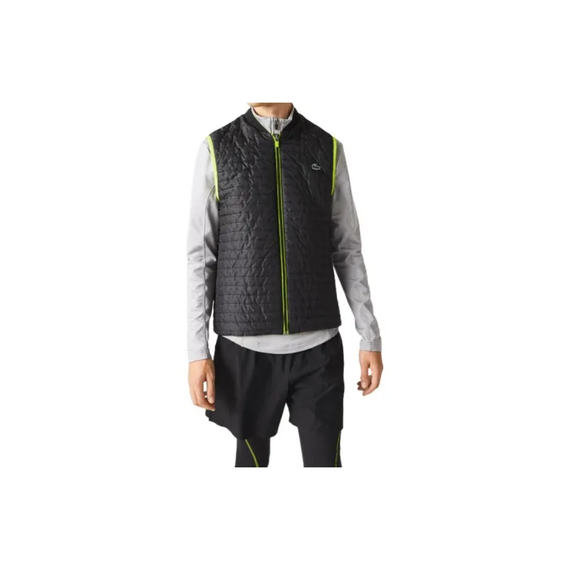 LACOSTE Vest Men's Yellow Black-5