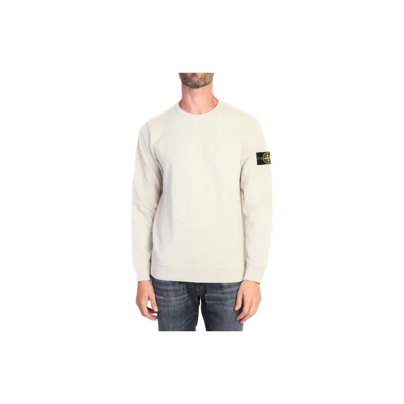 STONE ISLAND Logo Patch Crewneck Sweatshirt-2