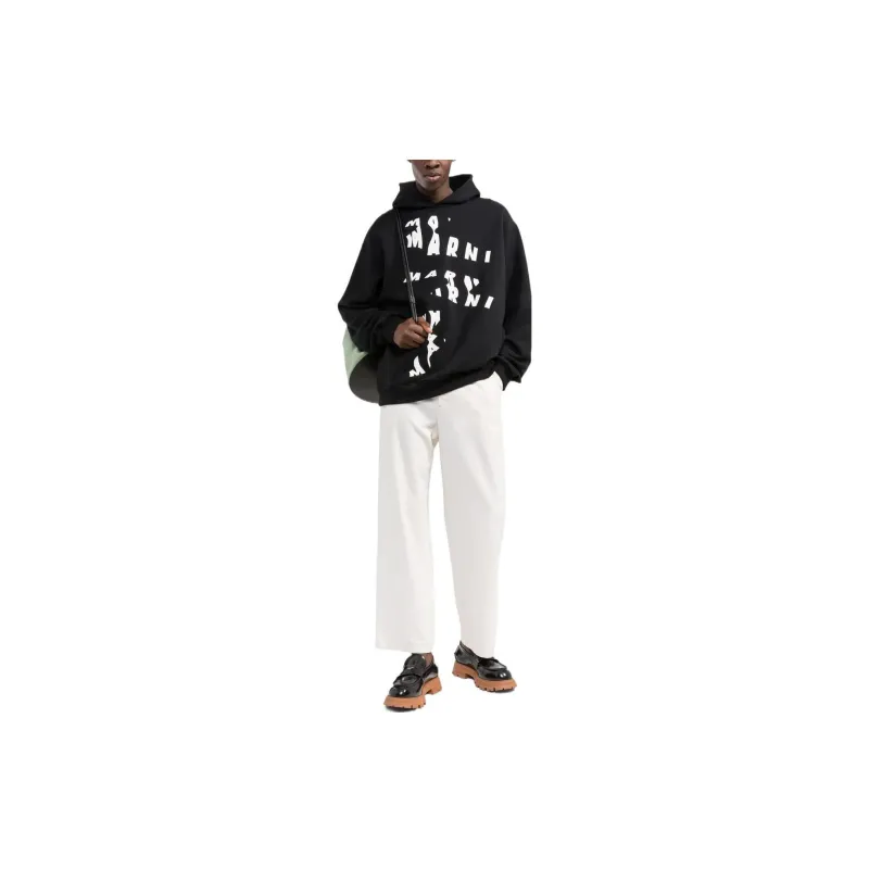 MARNI Sweatshirts Men Black-2